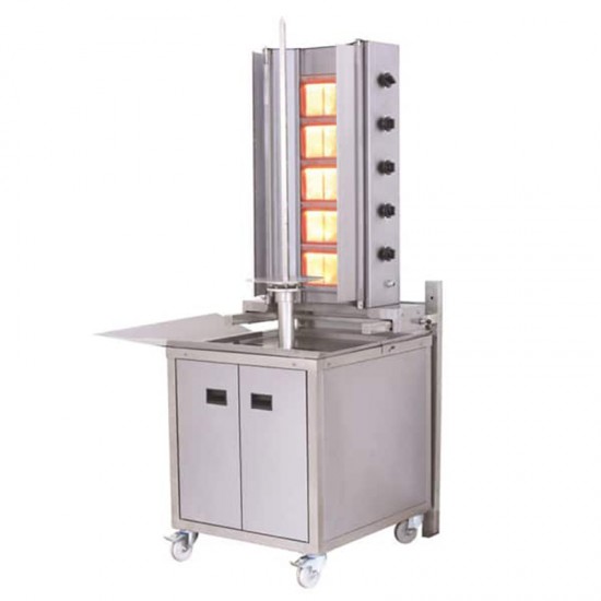 Atalay Döner Ocağı Duvara Monte, Alttan Motorlu, ADG 5D